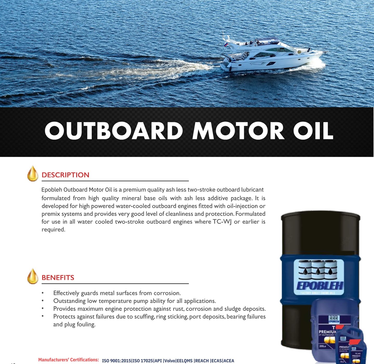 Marine lubricant manufacturer in the UAE