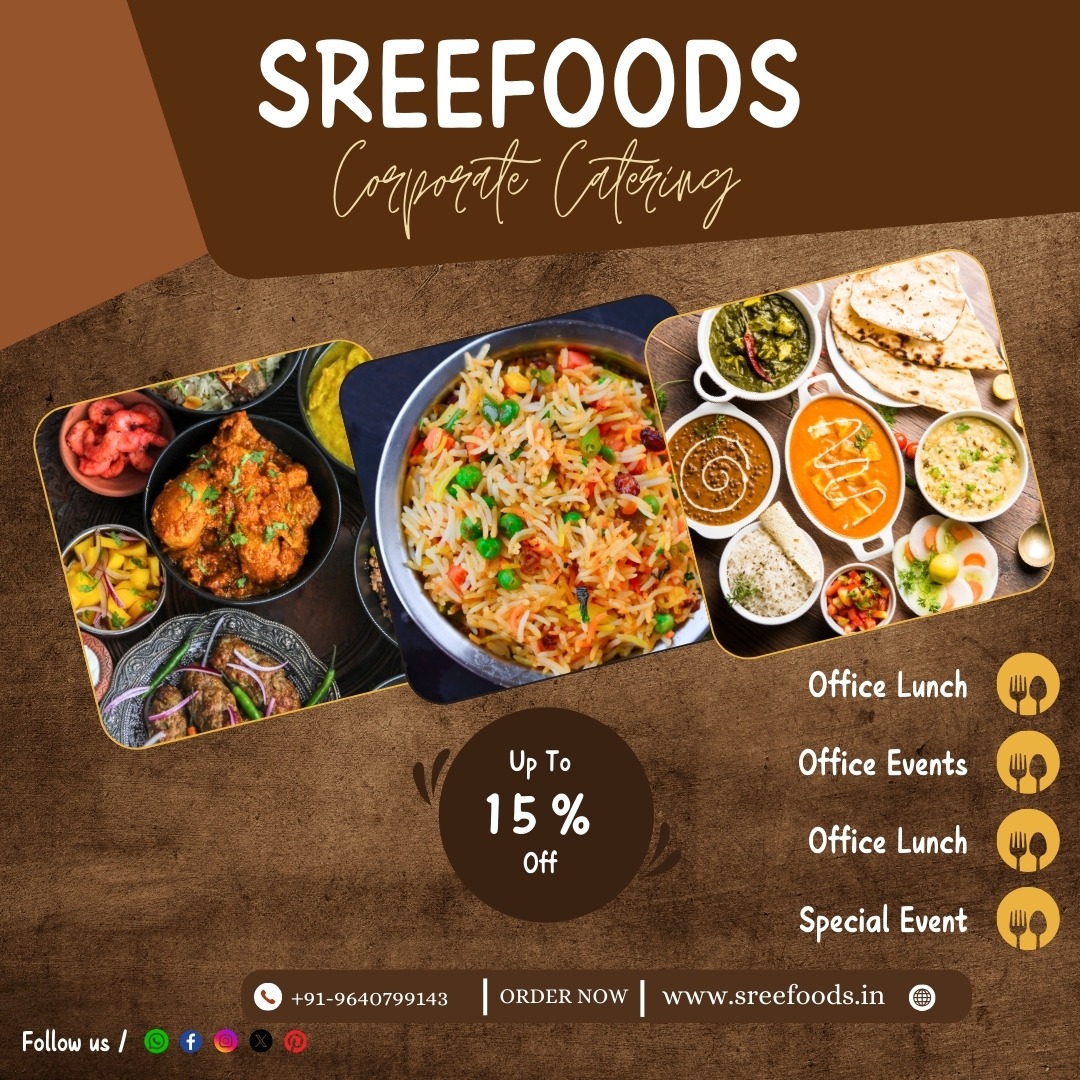 SreeFoods Corporate Catering Services - Hyderabad