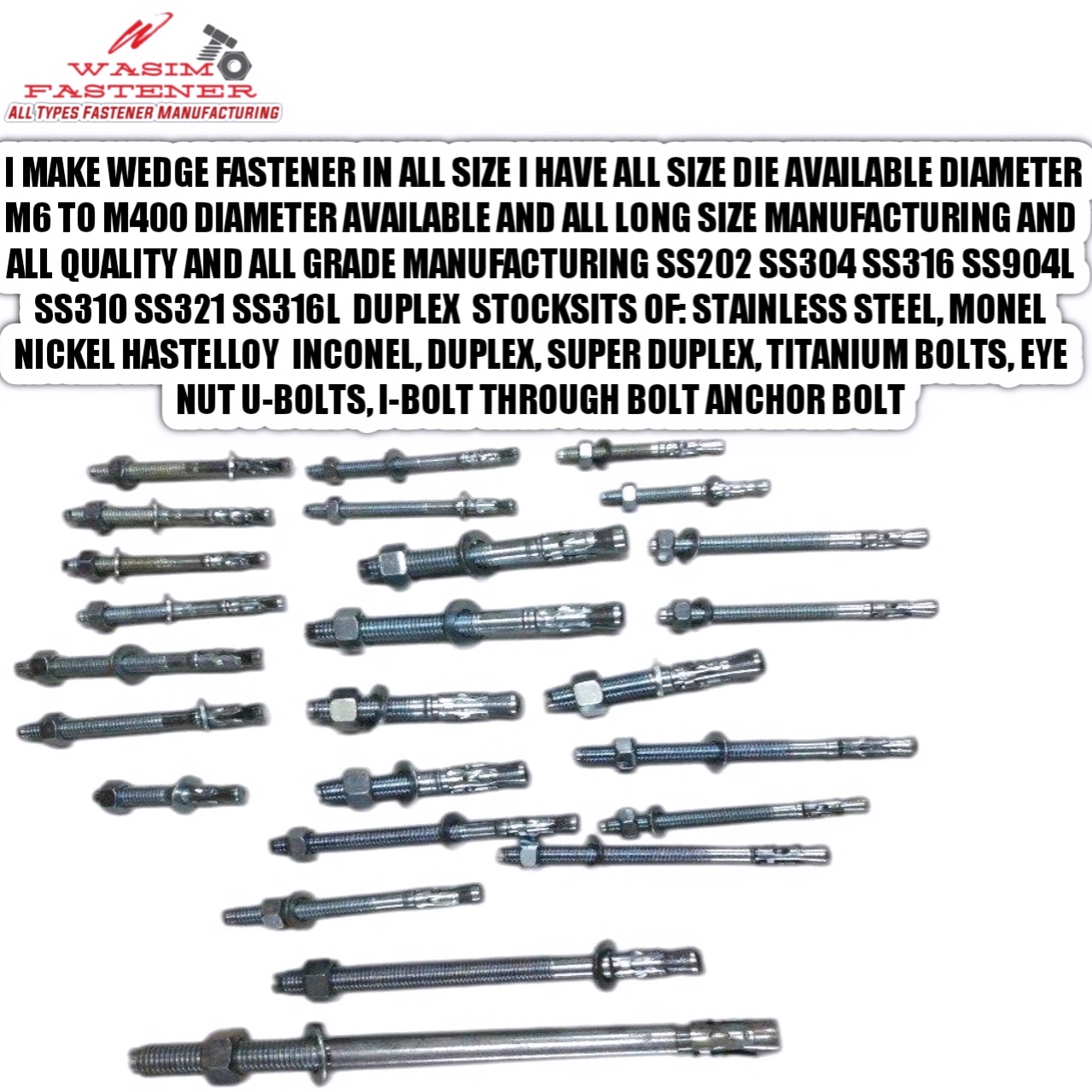 Anchor Bolts 