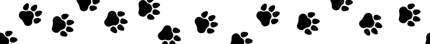 Dog and Cat Paw Prints