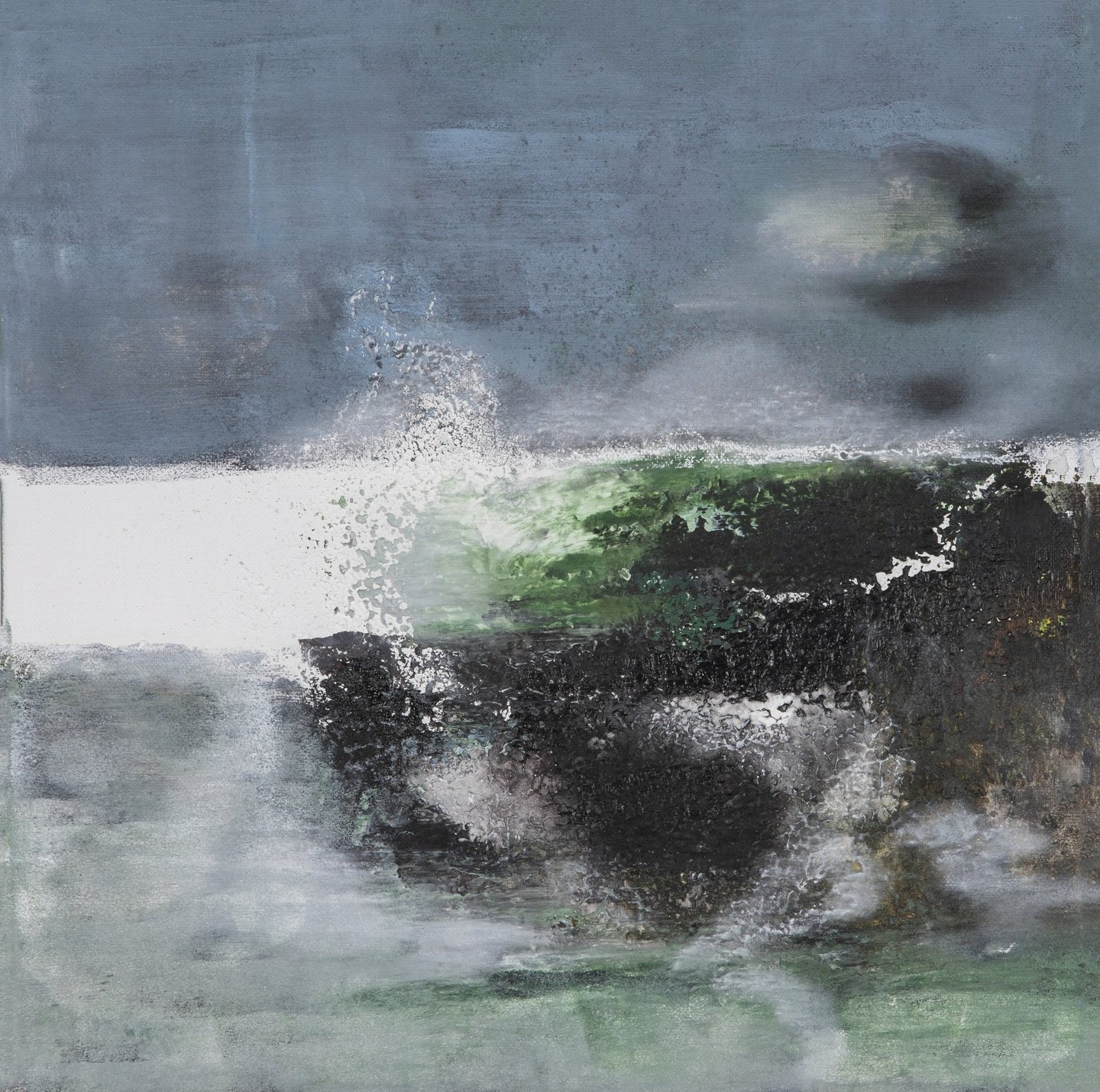 Landscape series/ 200euro/2024/ 40x40/Acryl painting, mixed media