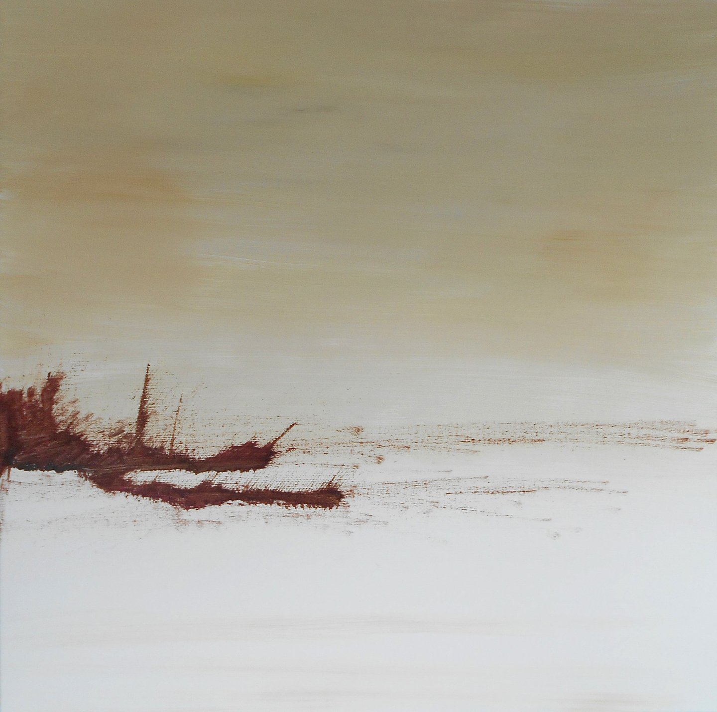 Jaï - Acrylique sur toile 80x80cm - VENDU - Collection "Les grands Espaces " 2025