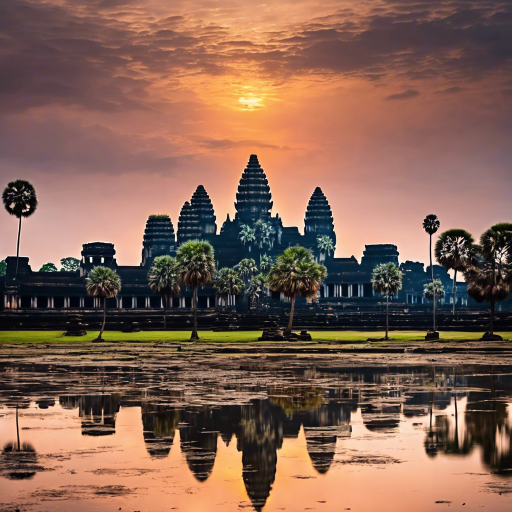 a person standing on top of a sandy hill