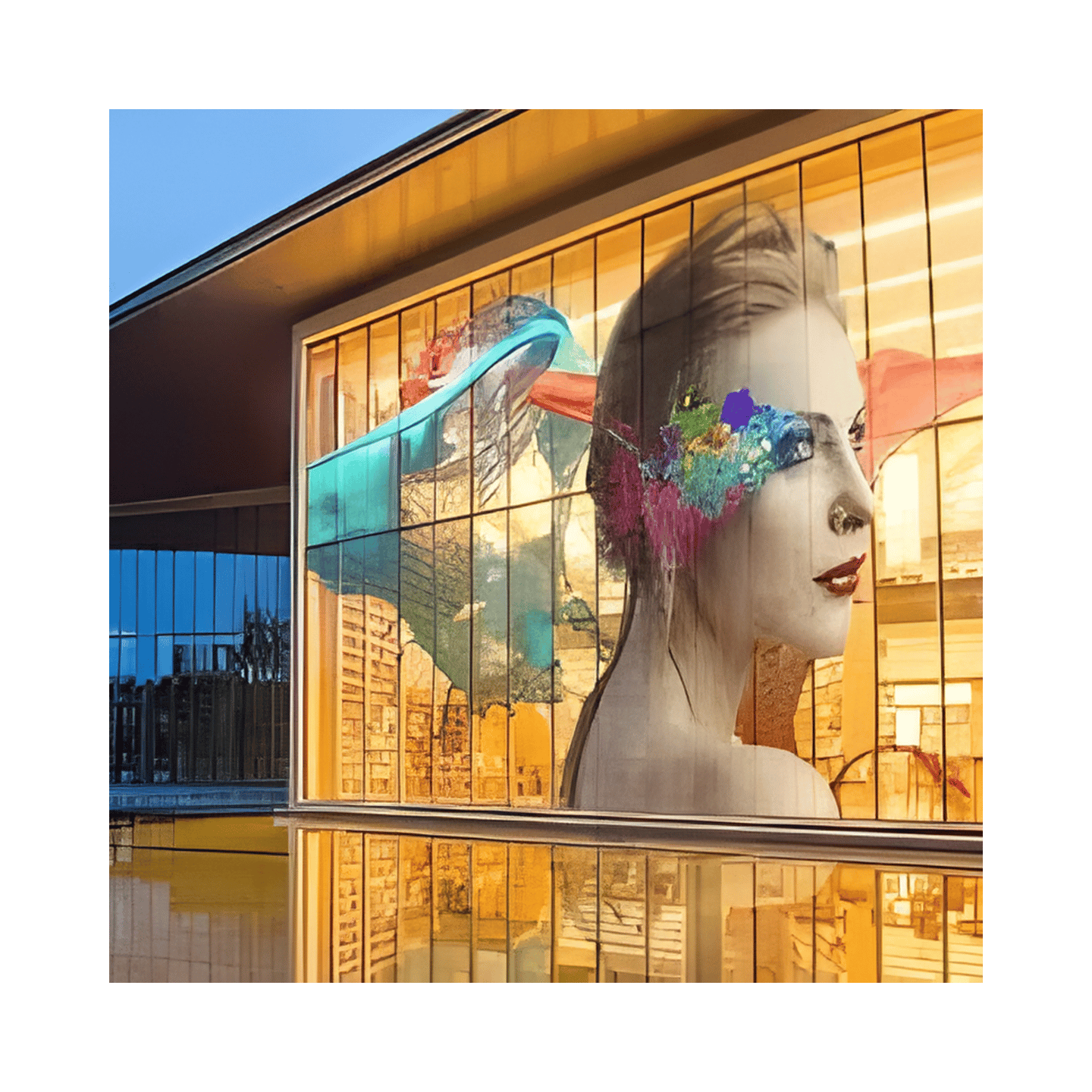 verre LED transparent vitrine  vitrine magasin avec LED glass  écran LED glass sur vitrage  film LED