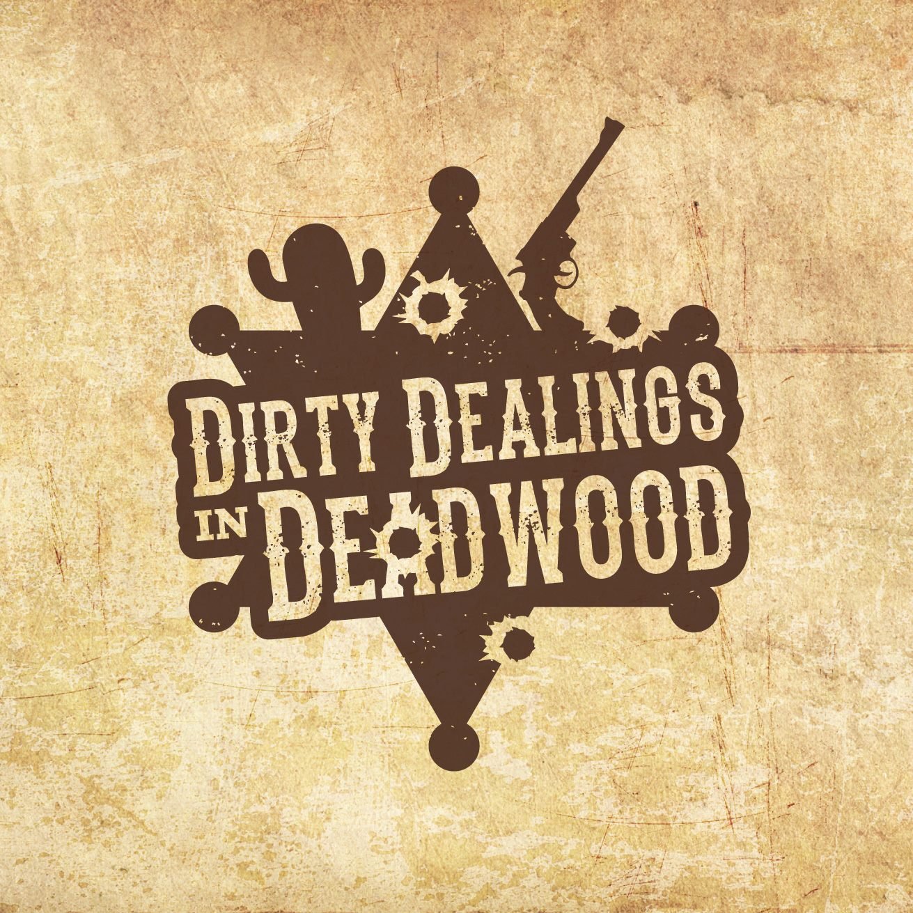 a flyer for a Wild West themed murder mystery party