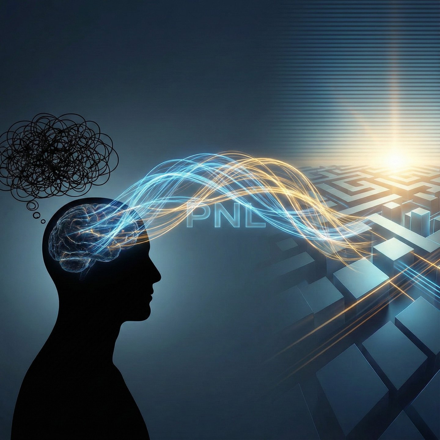 a man with a brain map of a brain