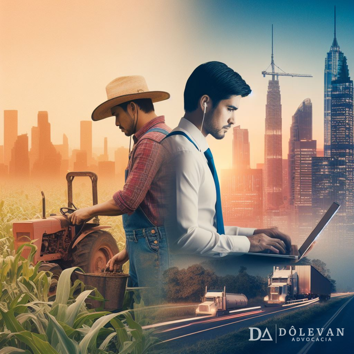 trabalhador rural e trabalhador urbano