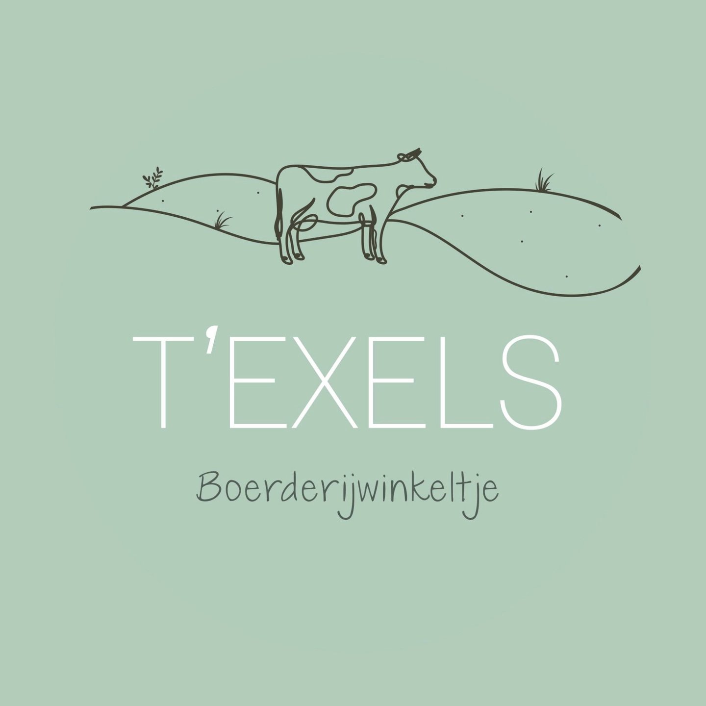 Het logo van T'Exels Boerderijwinkeltje