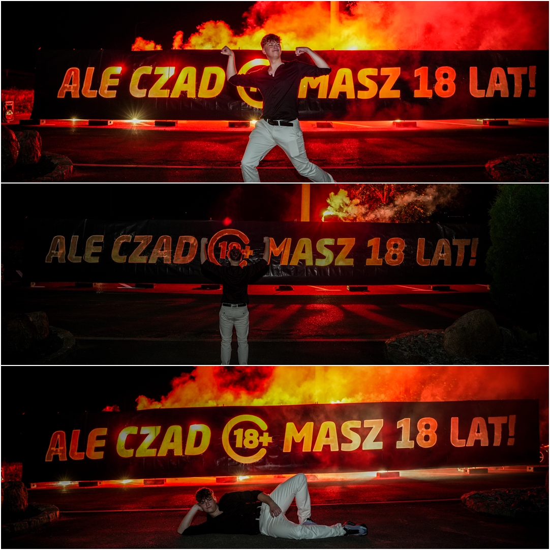 prezent na 18 dla niego osiemnastka nowoczesny prezent pirotechnika masz 18 lat ale czad