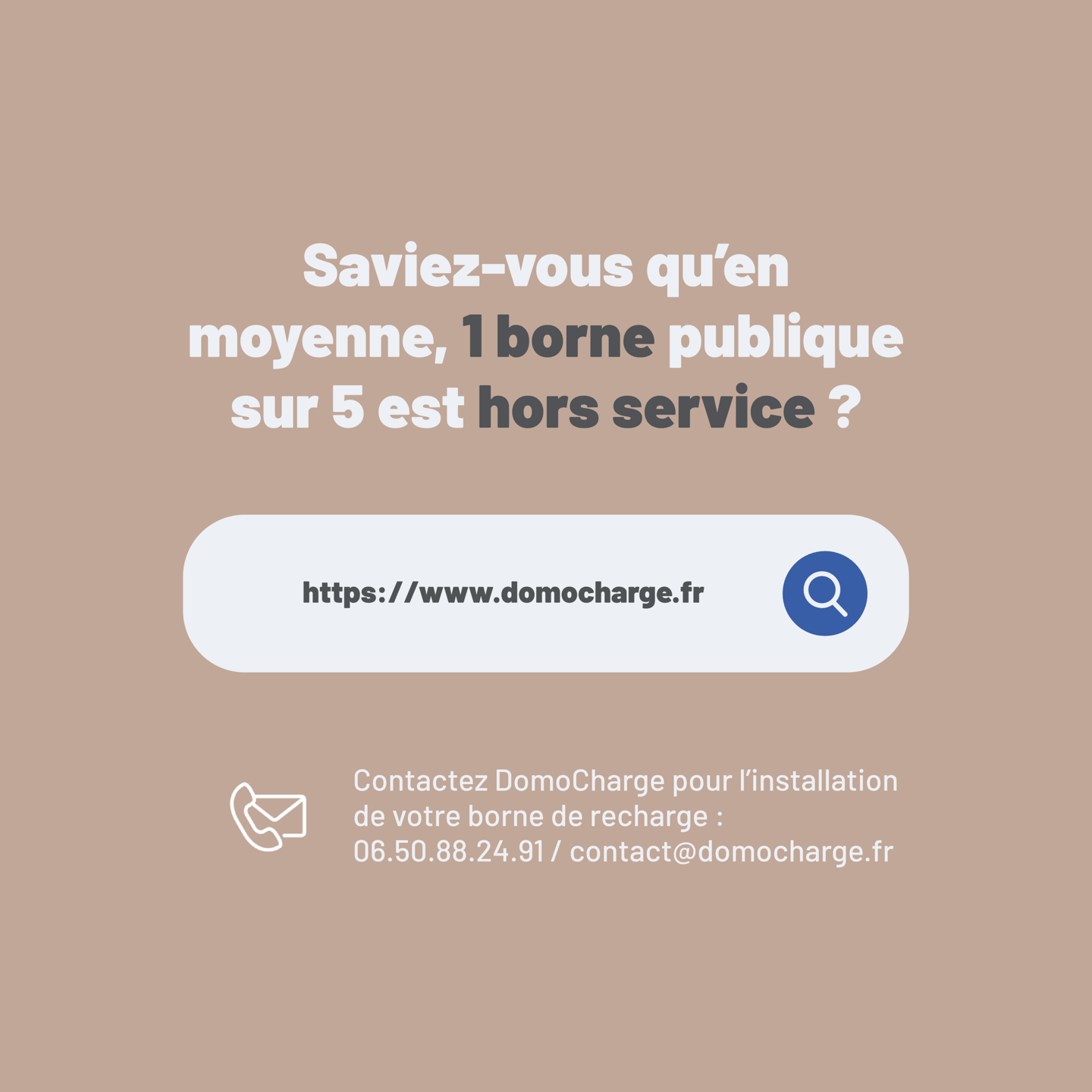 borne de recharge pulique hors service