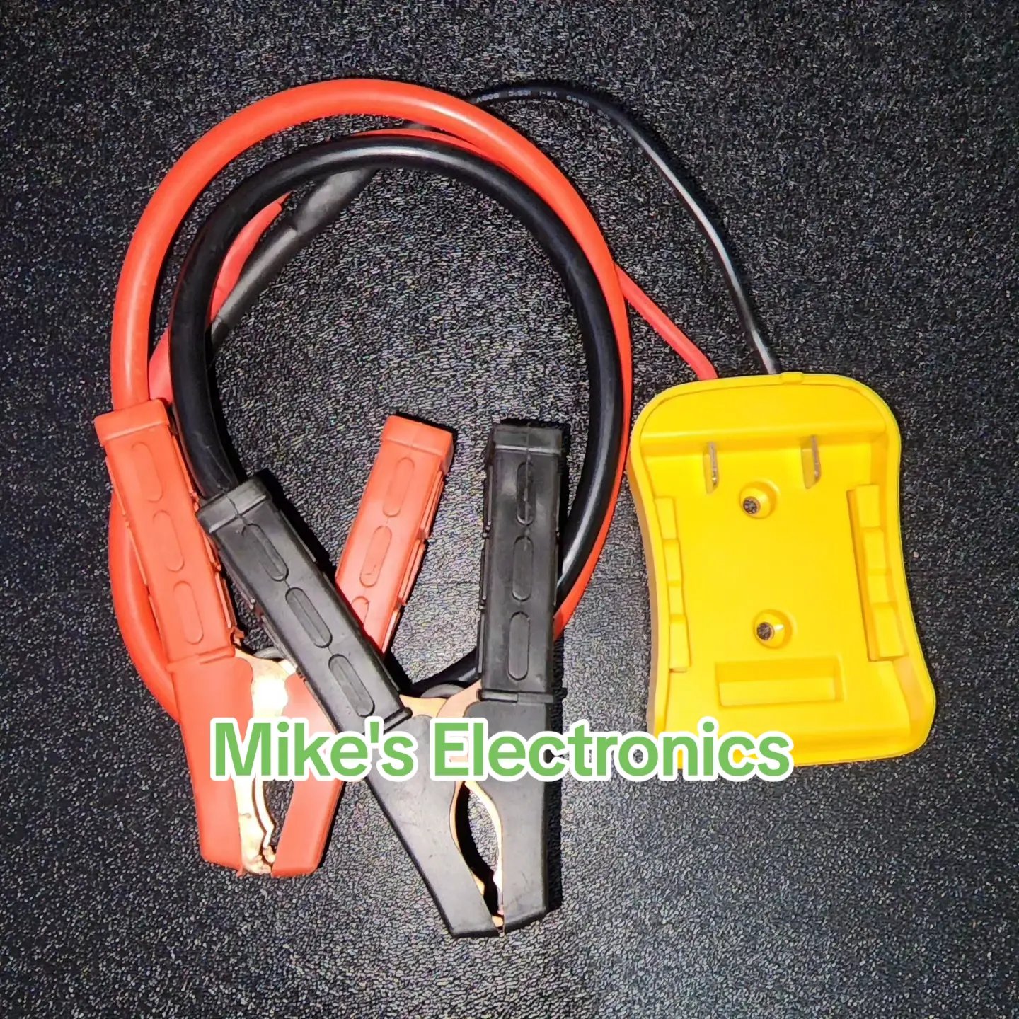 "Dew Yellow" Jump Starter.  Jump start your car with most popular cordless drill battery packs. 