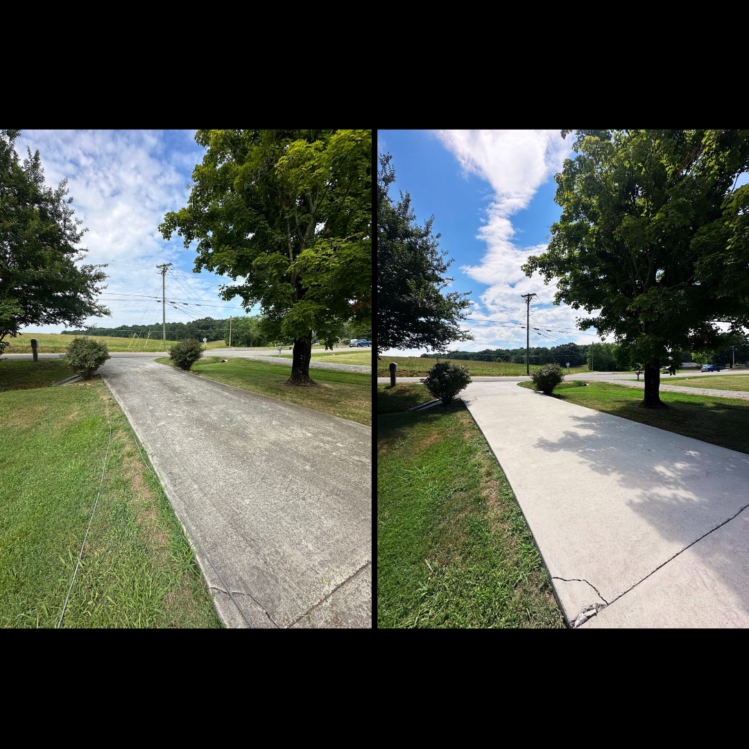 Concrete cleaning