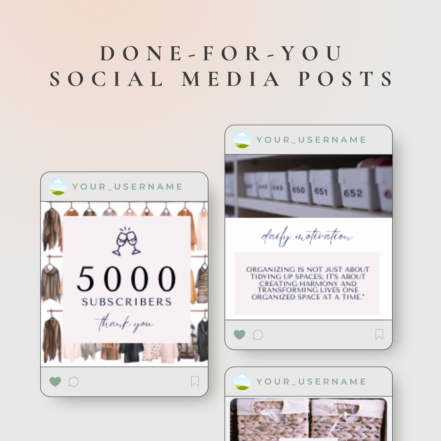 Canva templates for small business Instagram and Pinterest marketing