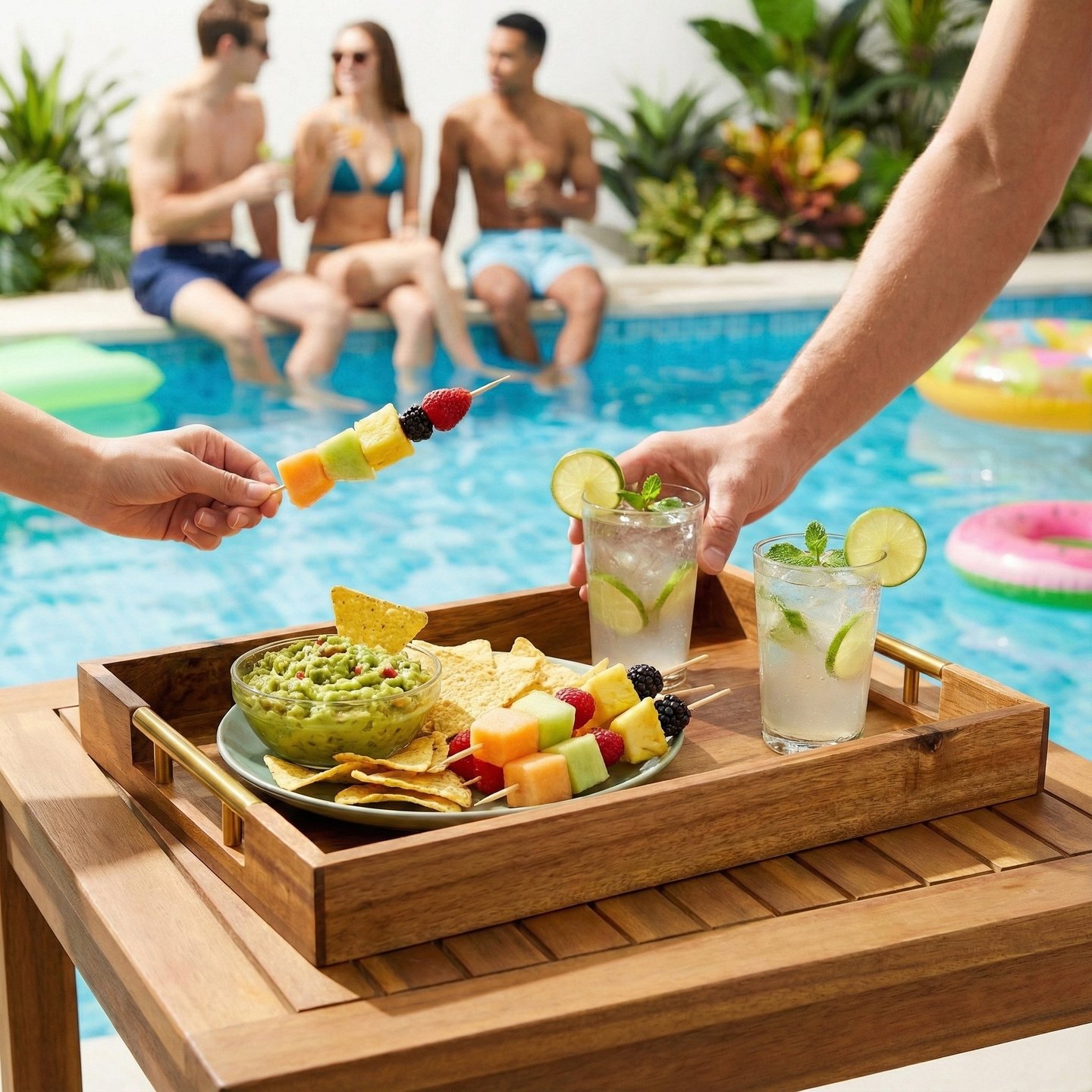 Snazzora party serving tray