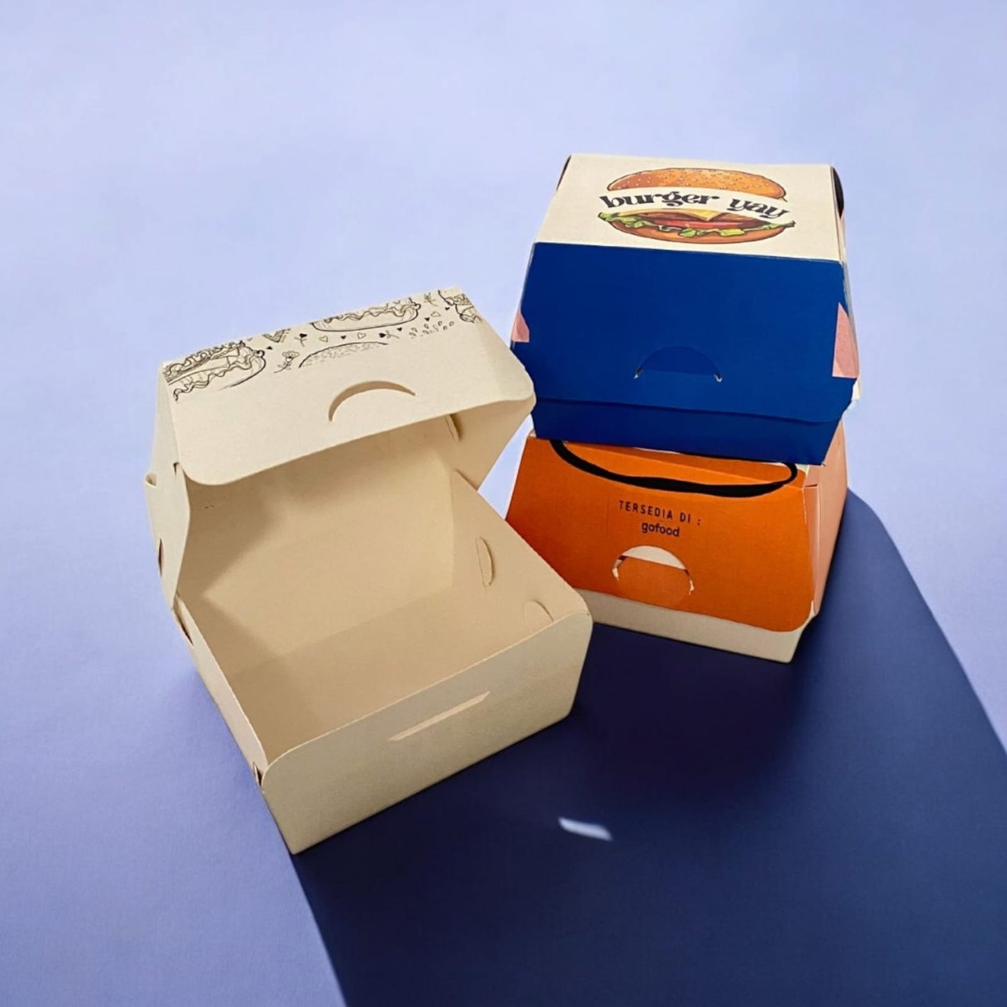 Custom Burger Box - ecopacking