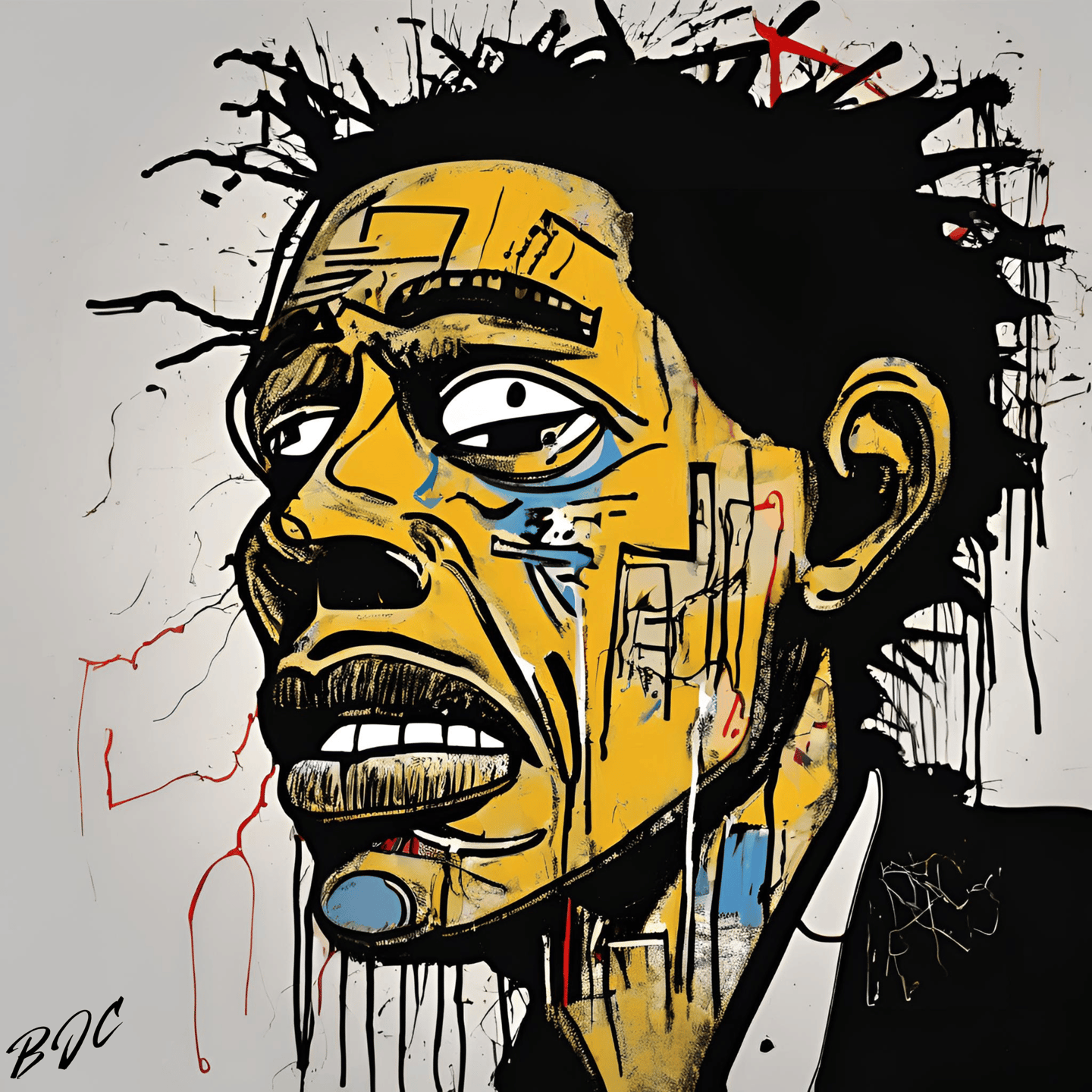 a picture of visual art by brian j clark titled "you're fired" "nine to five" soul pain art gallery