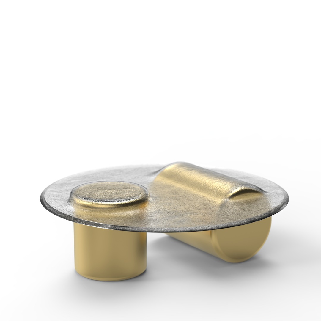 monolith coffee table solid form modern furniture minimalist design sculptural table contemporary de