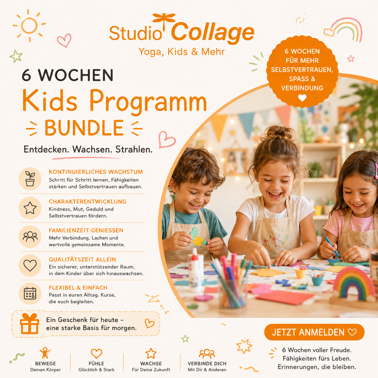Kinderaktivitäten Graz Seiersberg Studio Collage