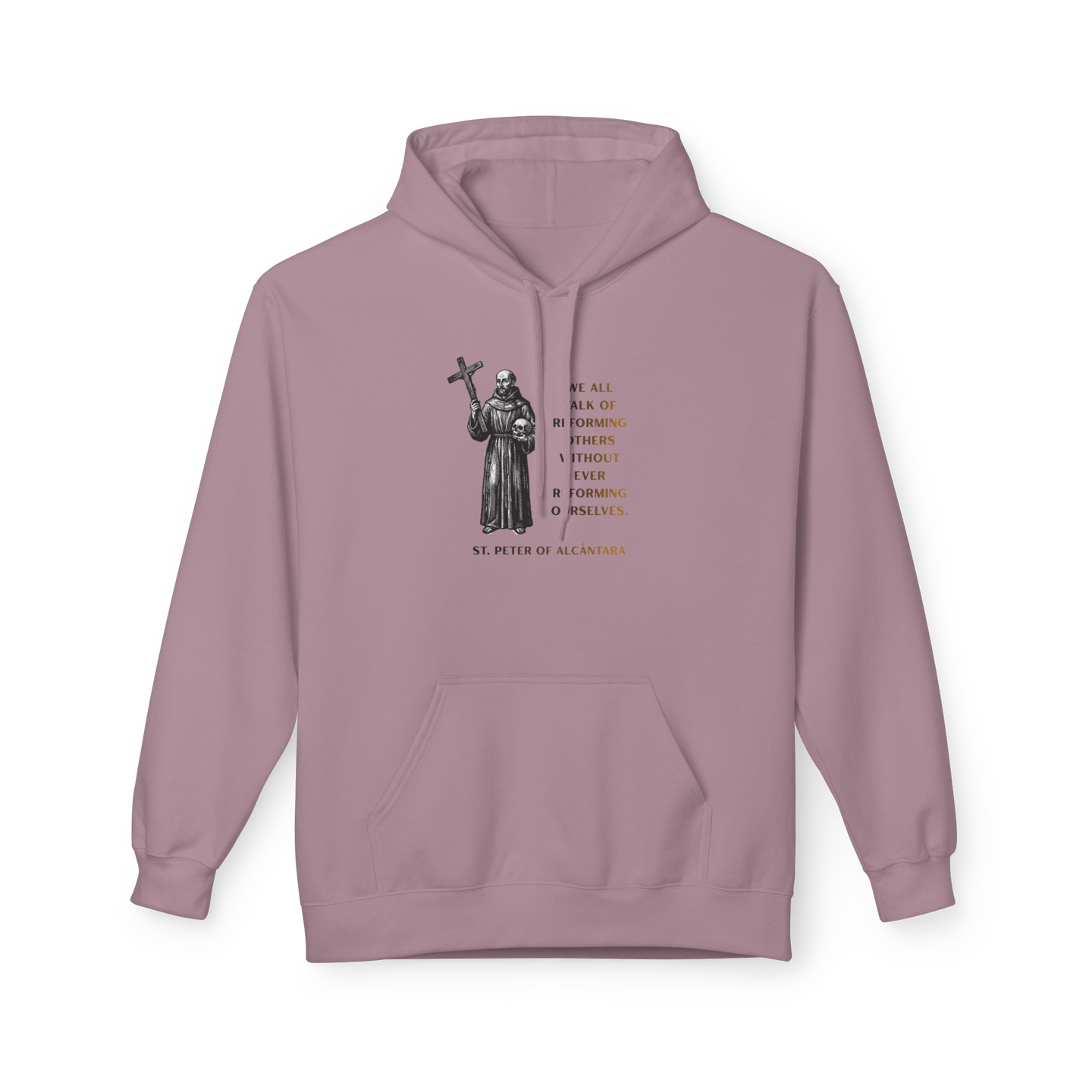 Softstyle Hoodie. We talk of reforming others without ever reforming ourselves.