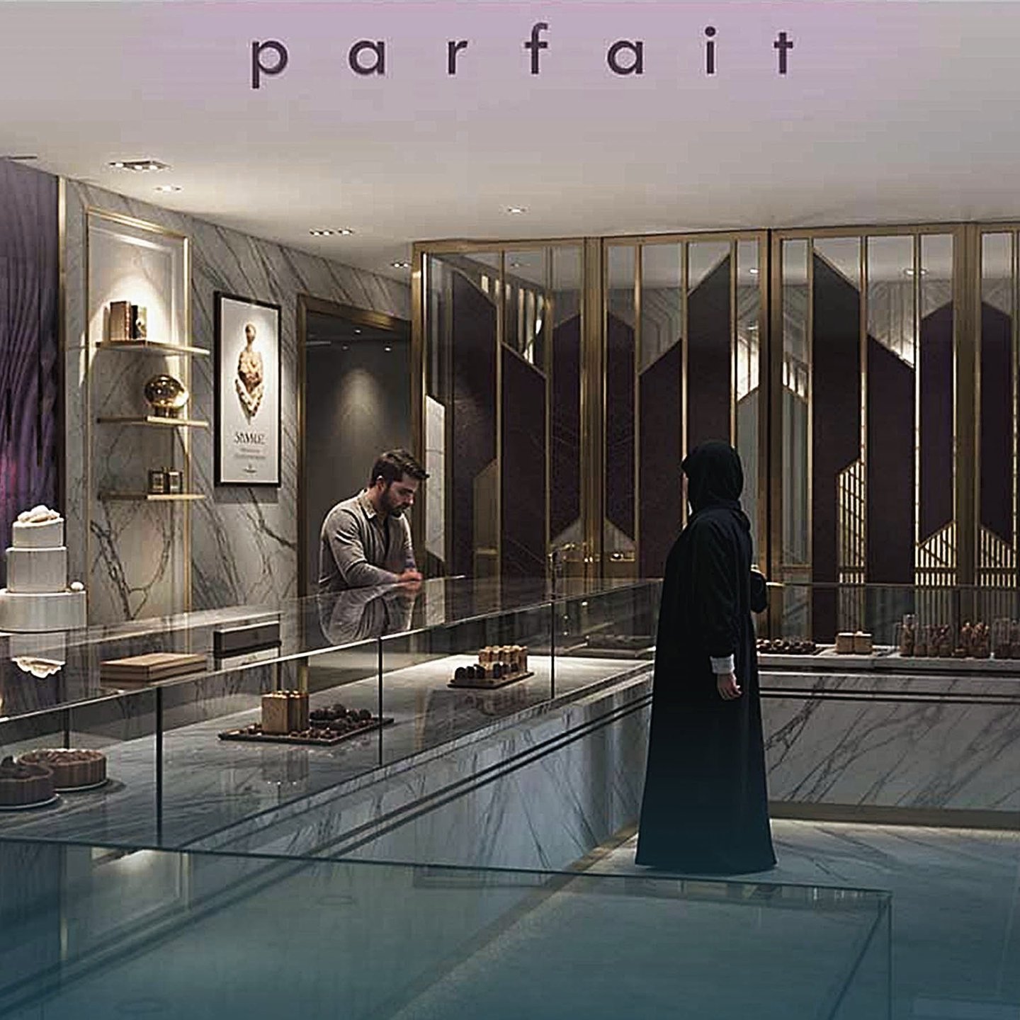 3D interior spatial design