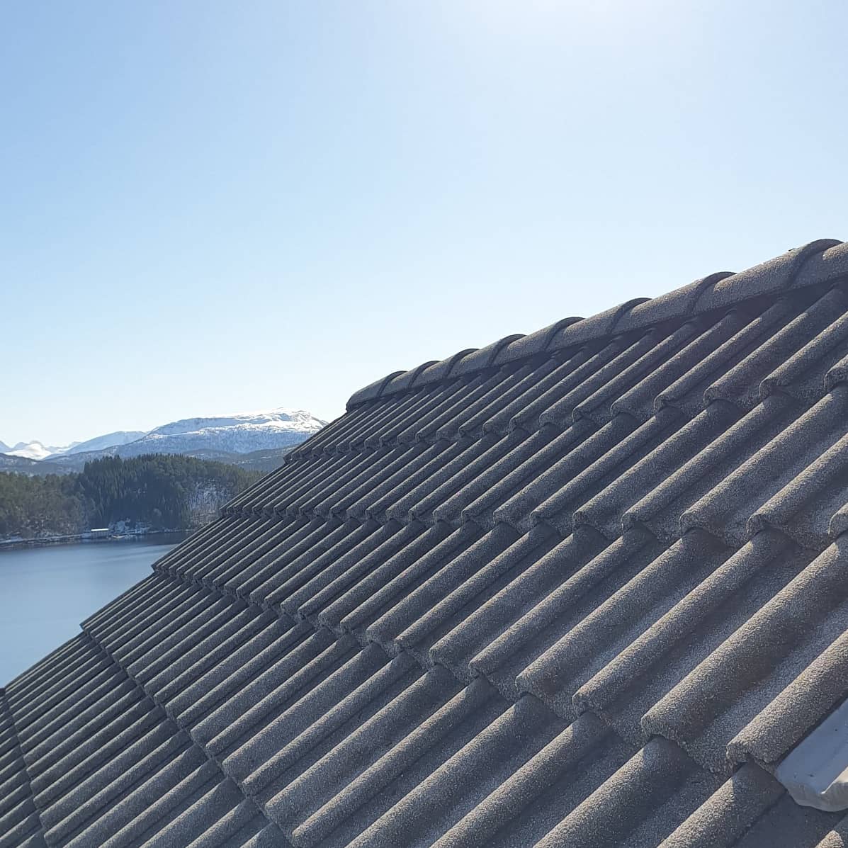 Tak som er vasket og etterbehandlet på Skodje