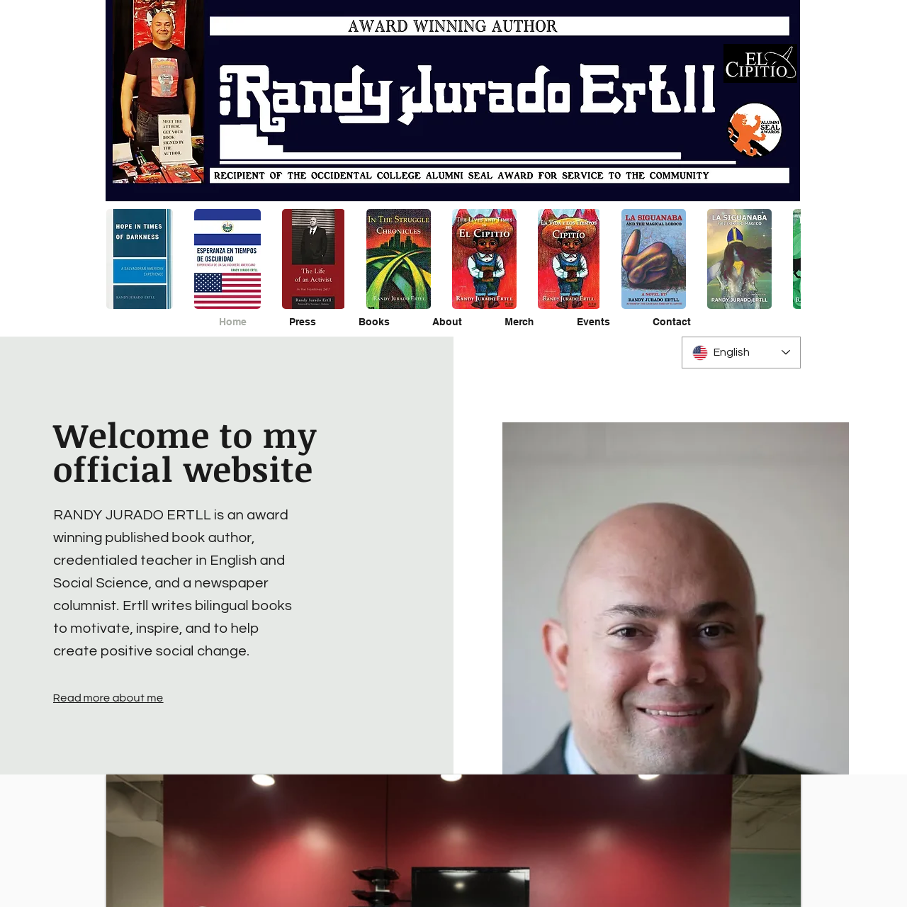 Website design example 