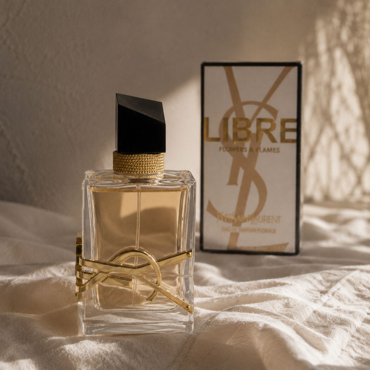 YSL Libre perfume with warm floral notes in a luxury feminine beauty and clean girl aesthetic