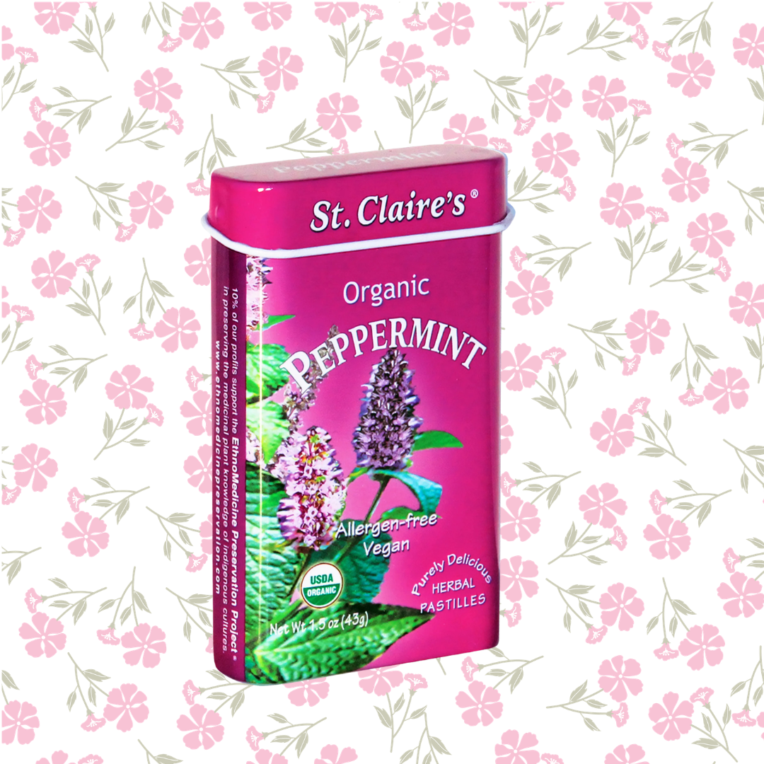 St. Claire's Organic Peppermint flavored Mints