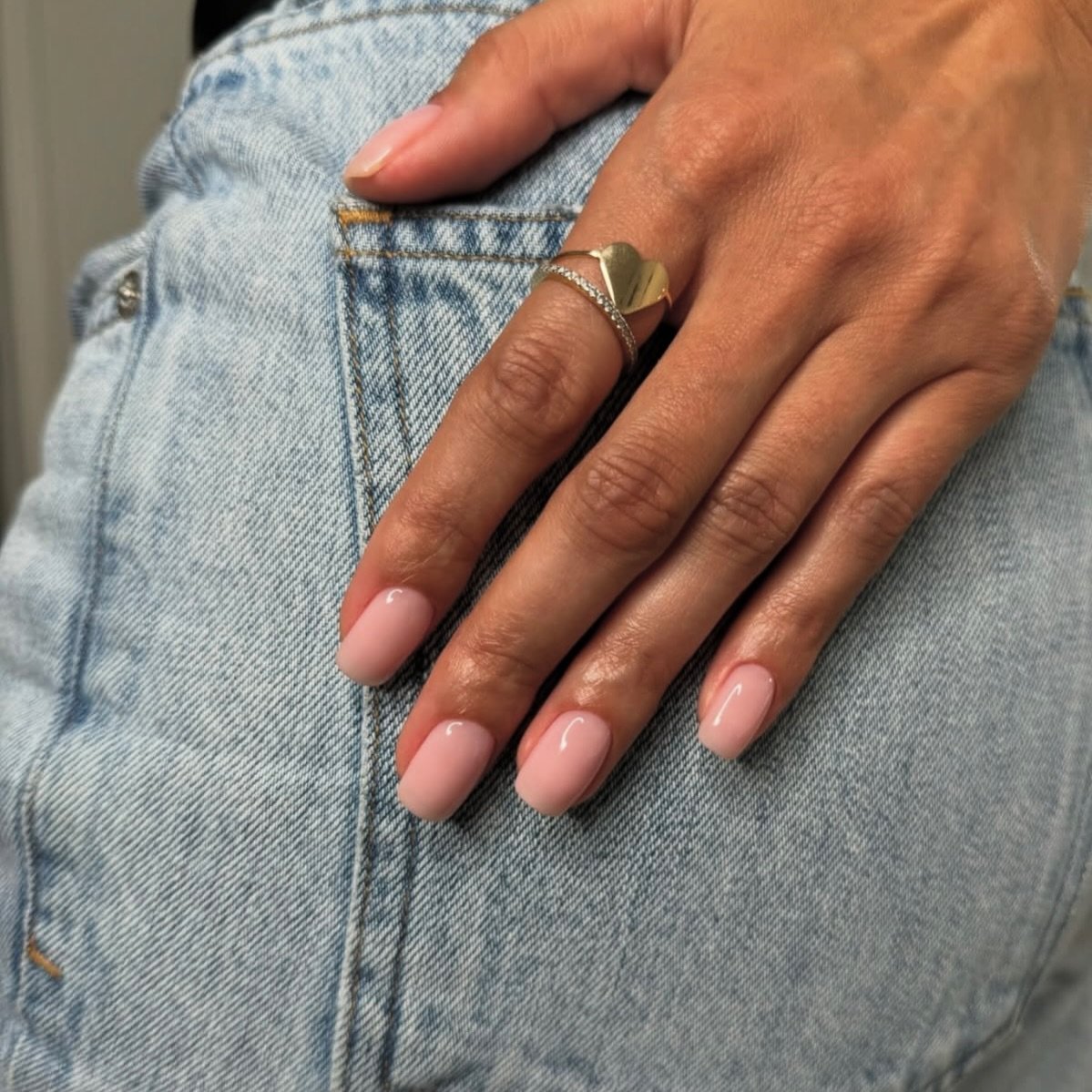 Klientės ombre nagai paruošti gimtadieniui