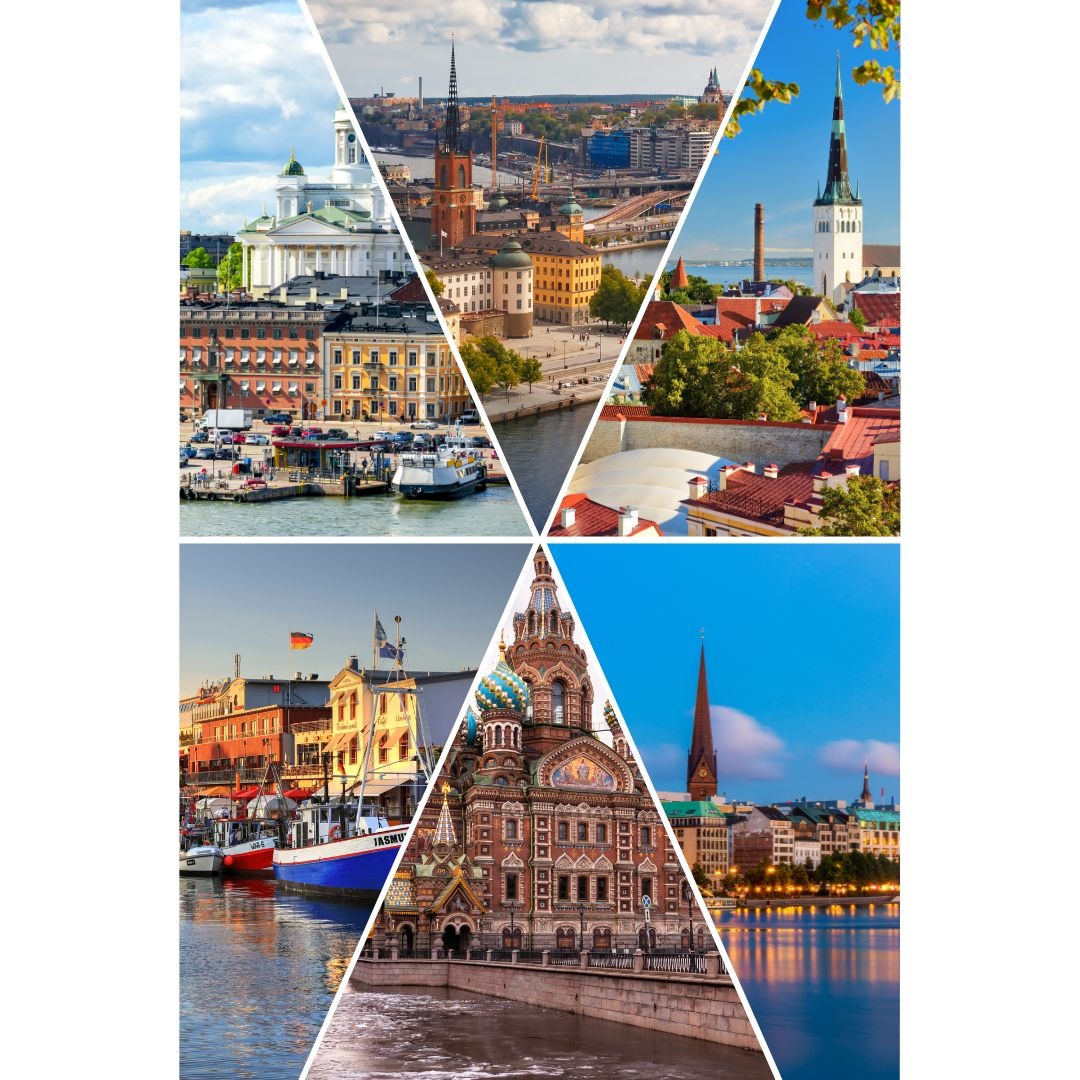 Guia de portos do mar báltico.