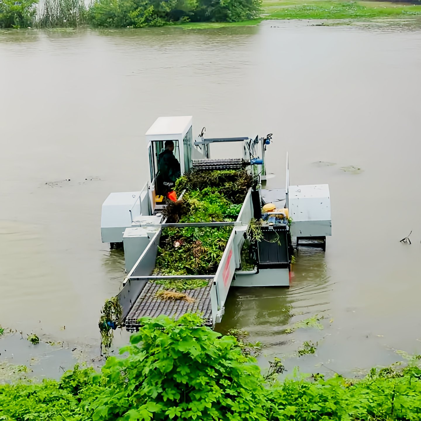 Water Hyacinth Removal Machine