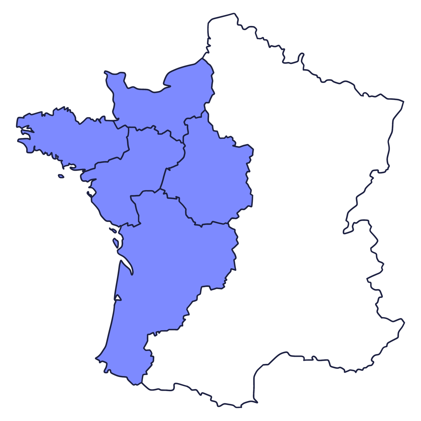 ardages en Bretagne, Pays de la Loire, Normandie, Centre et Nouvelle-Aquitaine