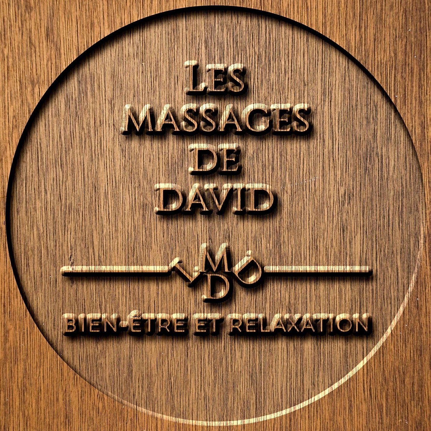 logo les massages de david à Villenoy-Meaux