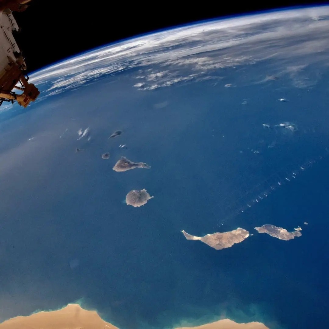 islas canarias vista de satélite nasa