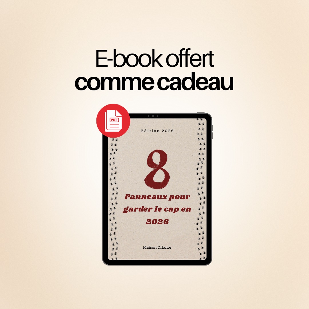 Livre numérique gratuit 2026 offert, présenté sur une tablette comportant 8 panneaux pour vous aider