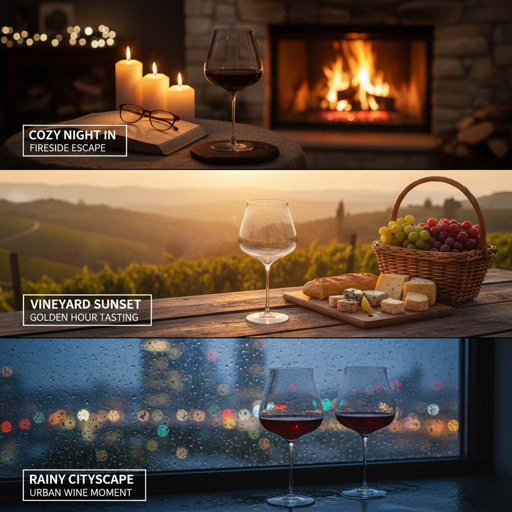 Burgundy Wine Glasses wholesale in China