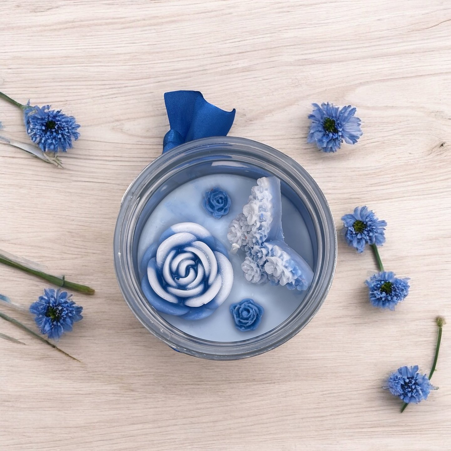 Inspirational hand poured scented candle