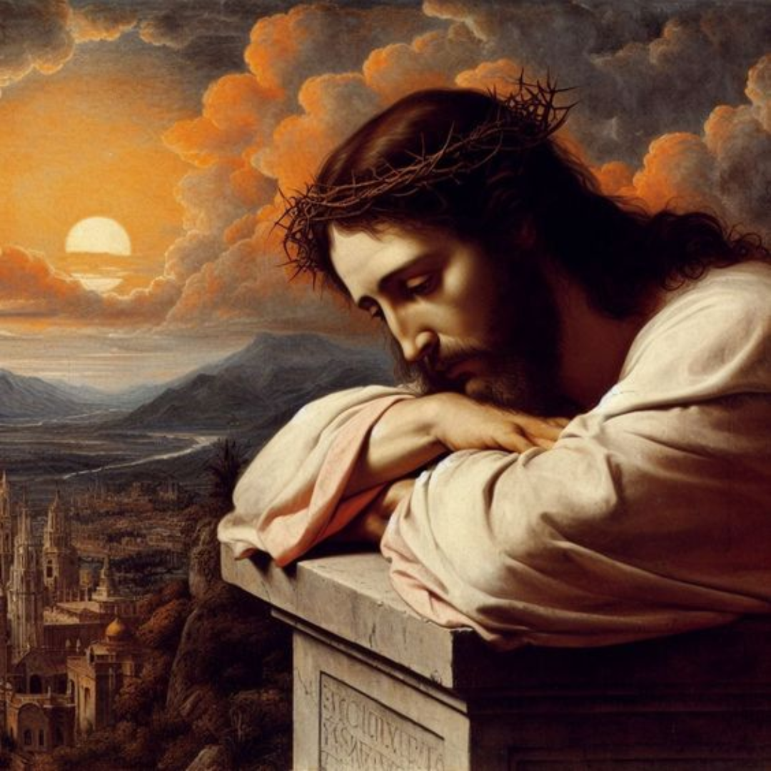 He Wept: A Moment Frozen in Time