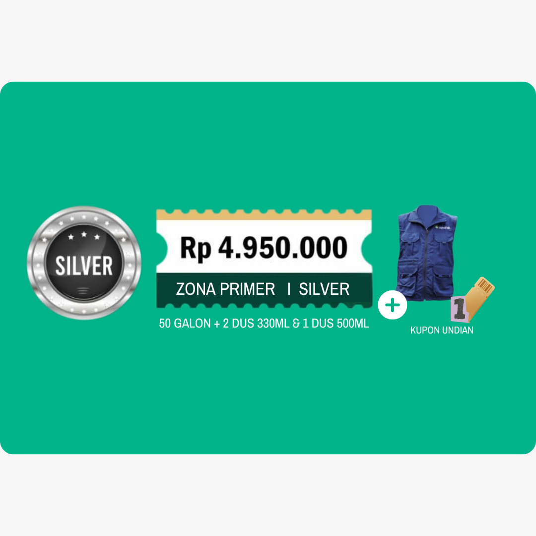 paket silver dasawarsa air amanah