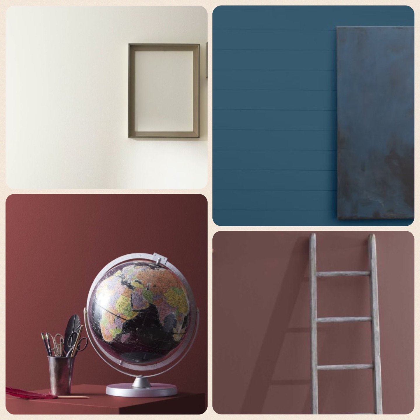 Photo of updated color options as a sample of our color consultation services