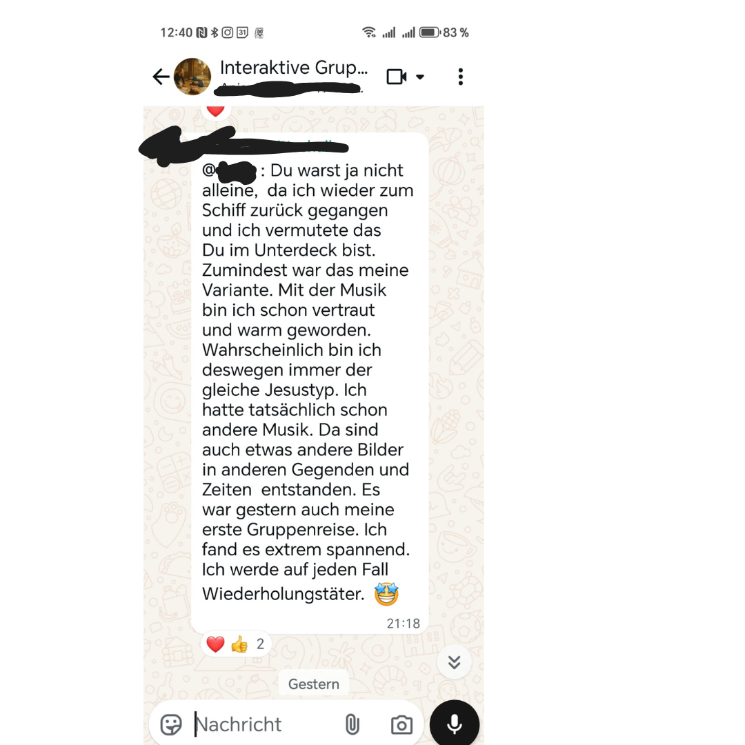 Feedback Gruppenreise