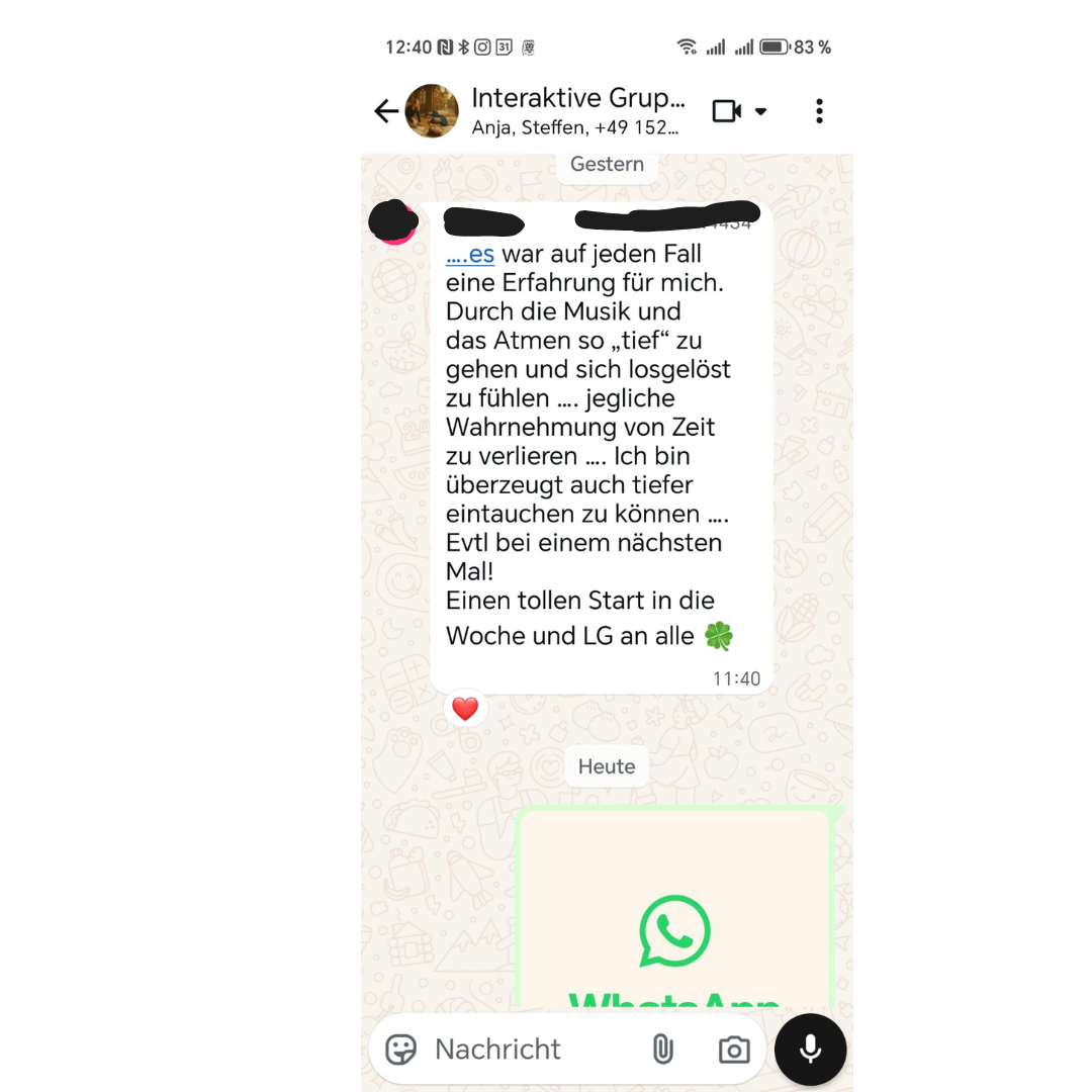 Feedback Gruppenreise