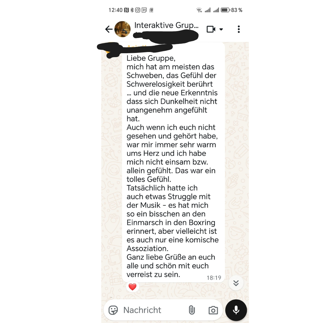 Feedback Gruppenreise