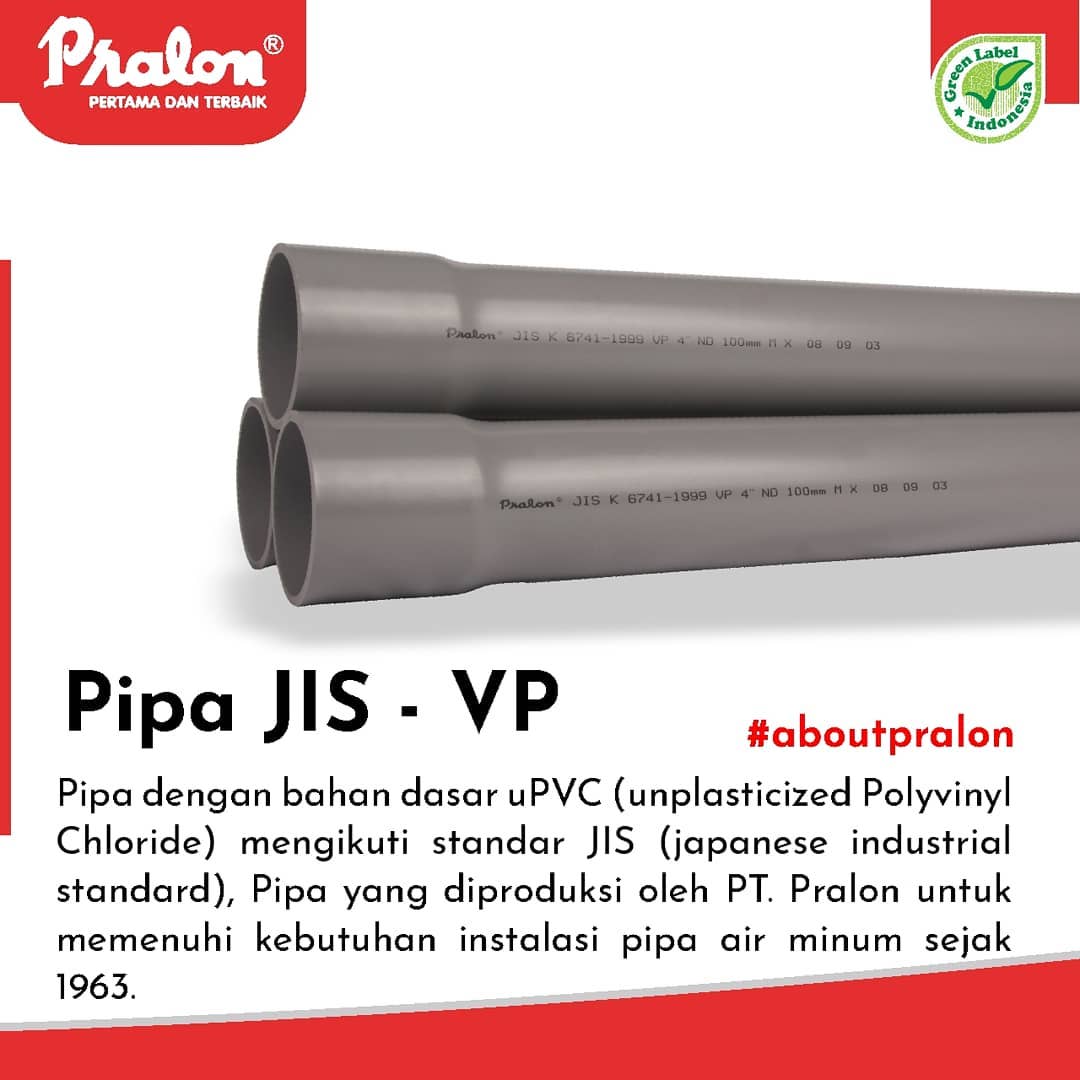 a pair of pipes with a red and white background Distributor Pralon JIS pipa