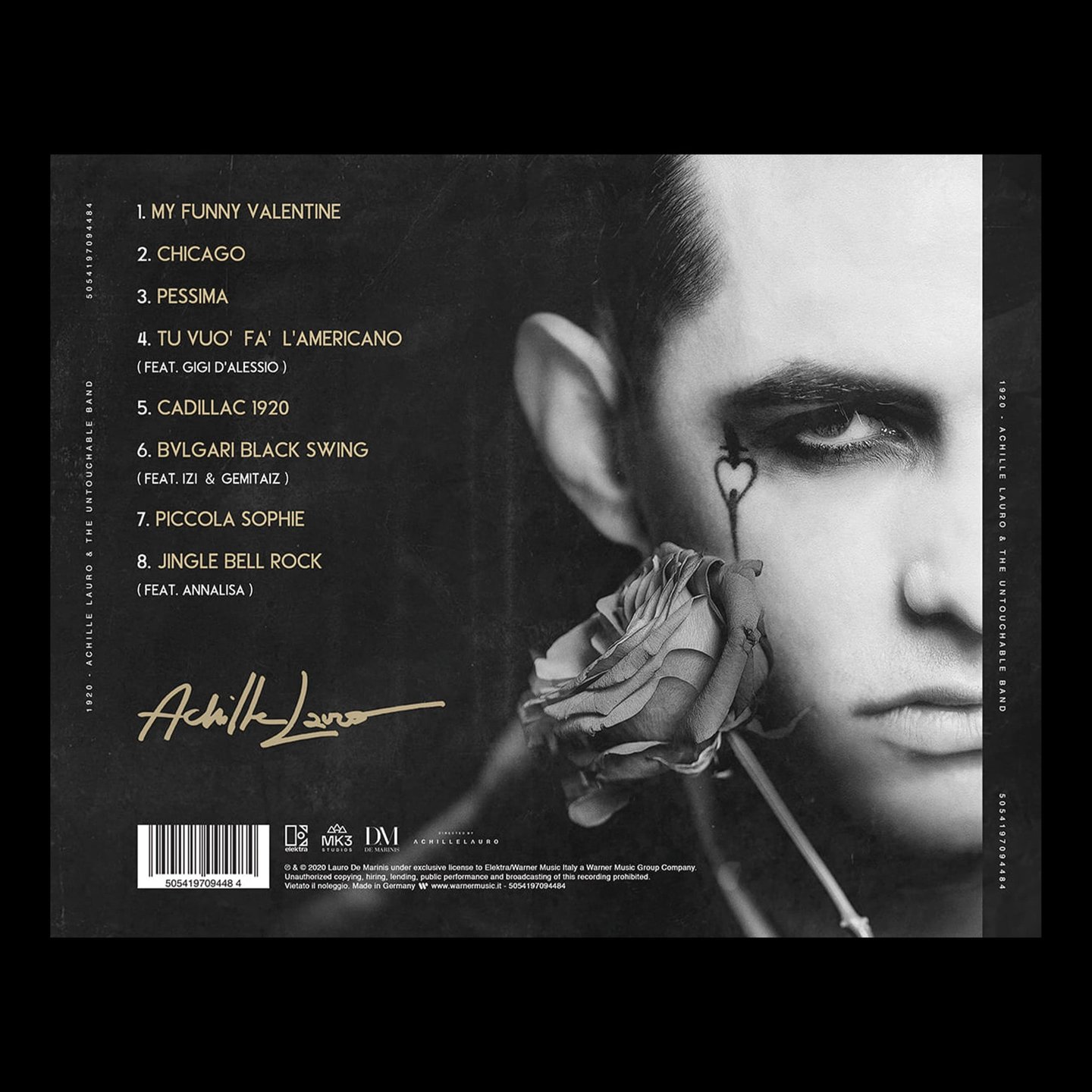 ACHILLE LAURO - 1920 - RETRO CD 