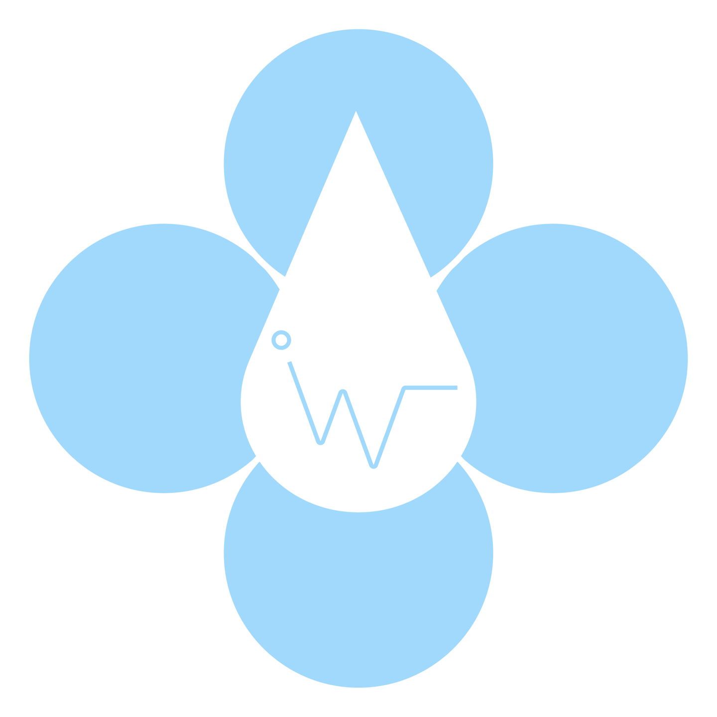 logo woman making an iv drip