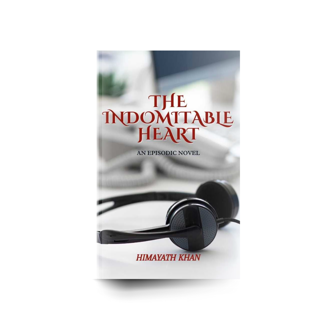 a book cover of the free book the indomitable heart by Himayath Khan