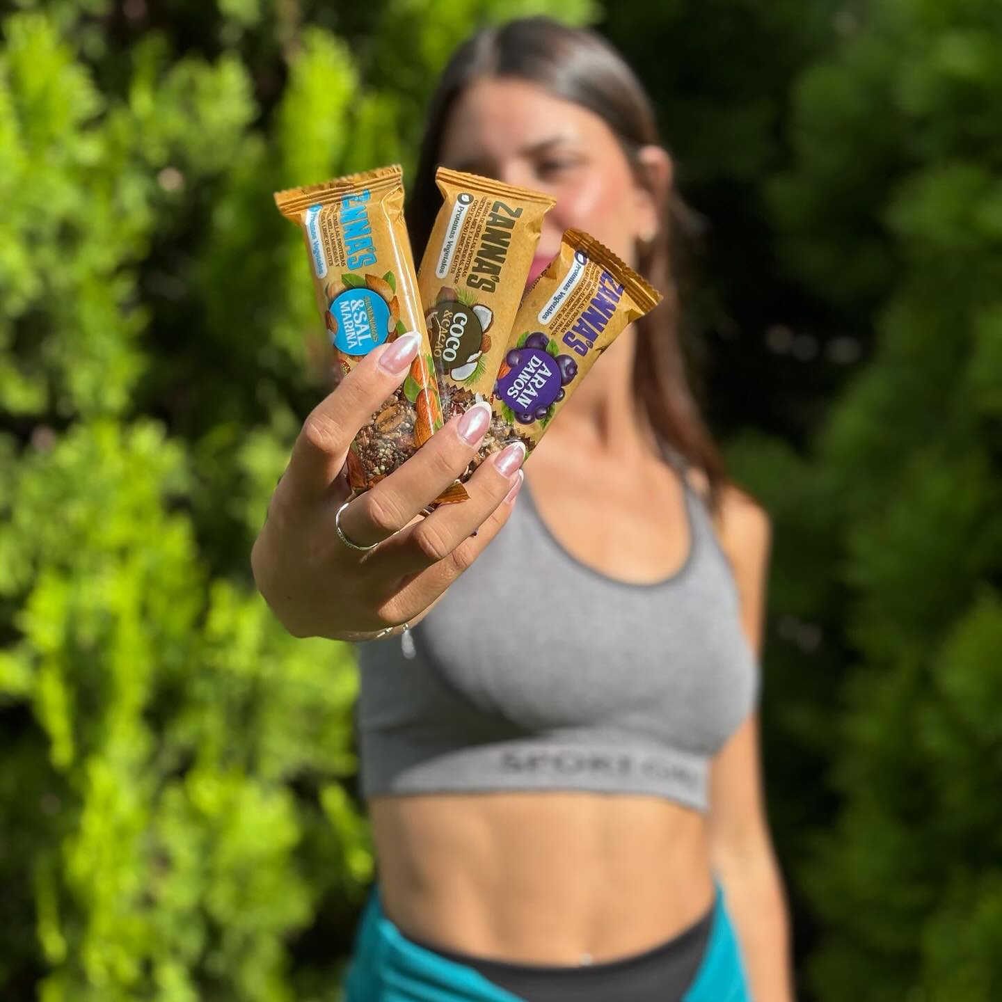 Barras de Frutos Secos Saludables. Proteicas, Sin Gluten y Sin Octógonos. Cacao y Coco, Sal Marina y