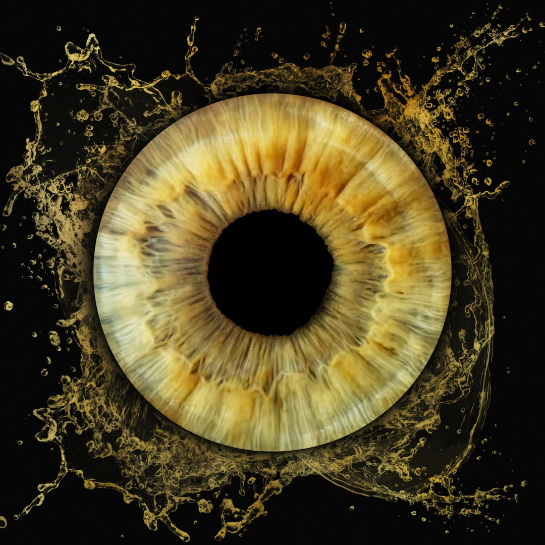 Close Up of Dr. Mitchell's Iris, Iris Photography