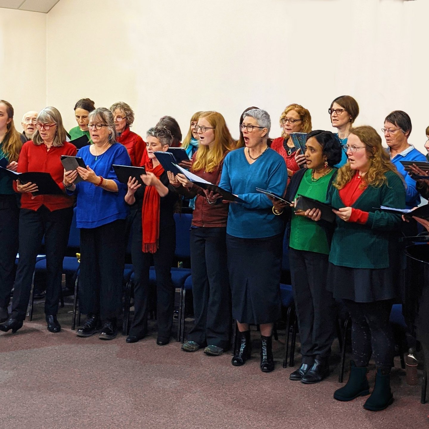 Choir singing